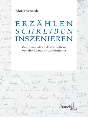 cover image of Erzählen--Schreiben--Inszenieren